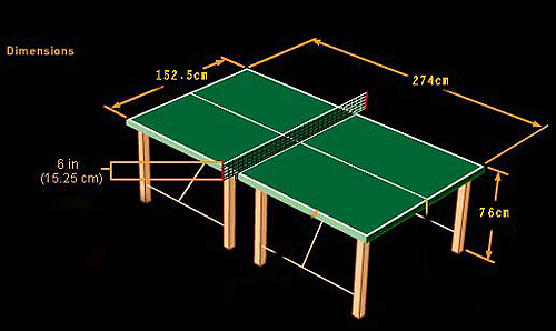 【強生Chanson】-桌球桌-標準規格-板厚18mm(CS-6300)