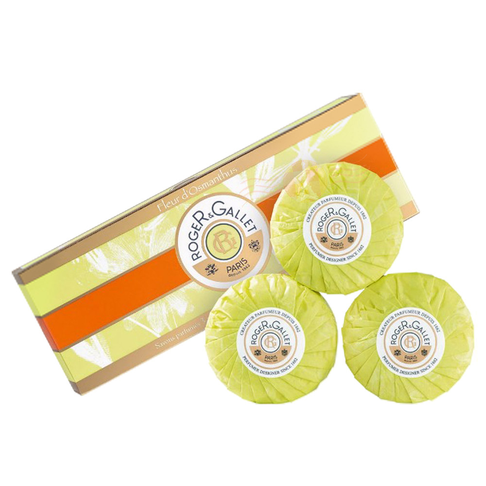 Roger & Gallet 桂花香水皂禮盒 3入組