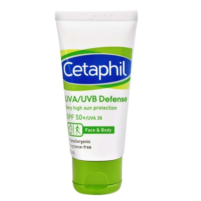 Cetaphil舒特膚 極緻全護低敏防曬霜SPF50 /UVA28 50ml