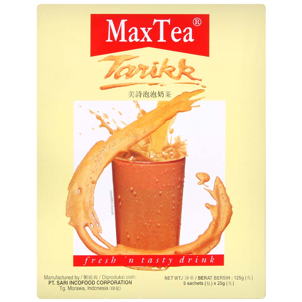 Max Tea 美詩泡泡奶茶(25gx5包)