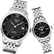 TISSOT 天梭 官方授權 Le Locle 經典系列機械對錶-黑 T0064081105700+T41118354 product thumbnail 1