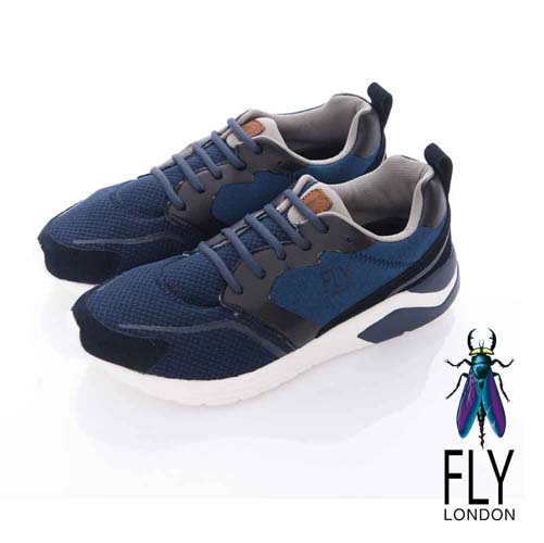 Fly London(男)- WARMUP 暖男專用 都會輕量運動鞋-藍海藍