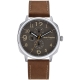 Hush Puppies 1958系列 經典復刻三眼多功能腕錶--棕灰色44mm product thumbnail 1