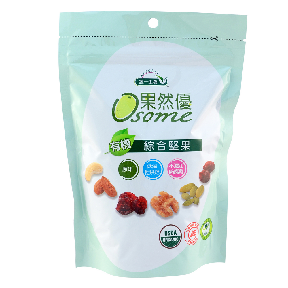 統一生機 果然優有機綜合堅果(250g)