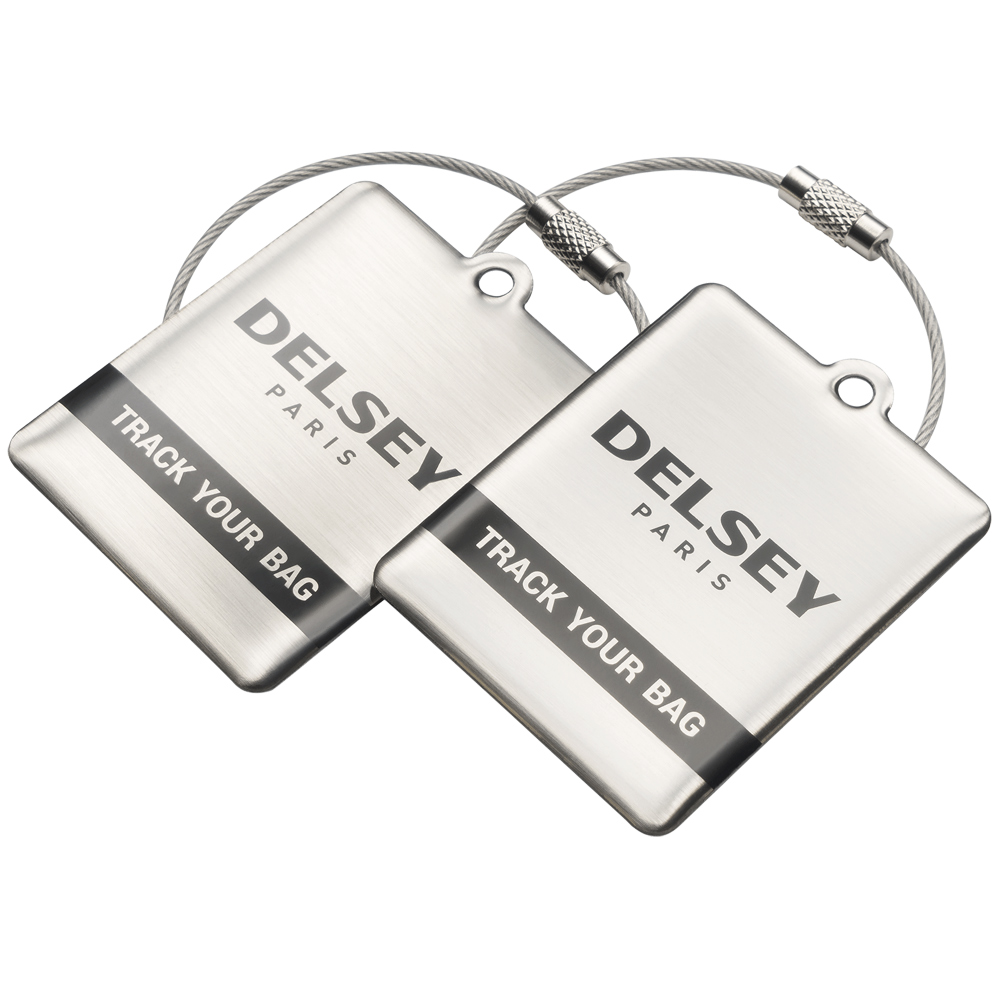 DELSEY法國大使旅遊配件-行李吊牌組(兩入)