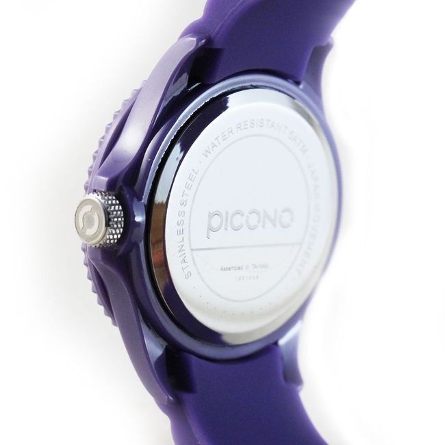 PICONO 繽紛主題 - 數字逃跑計畫系列手錶 - 紫/40mm