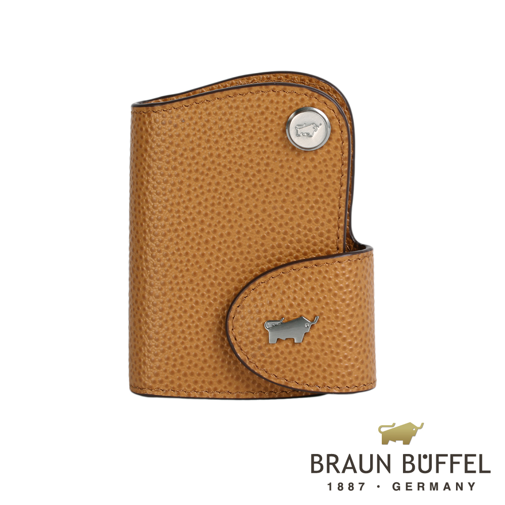 BRAUN BUFFEL - HOMME-B紳士系列感應器鑰匙包 - 淺棕色