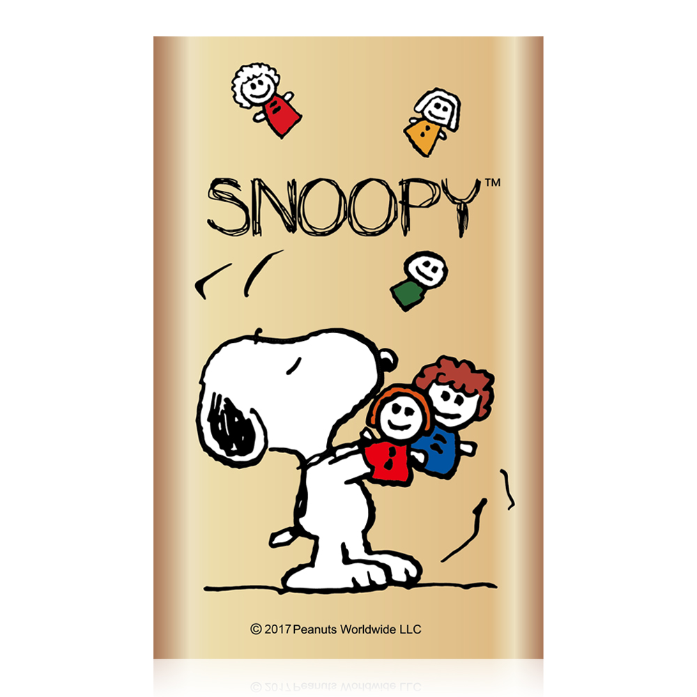 SNOOPY史努比 超輕薄鋁合金10400series行動電源