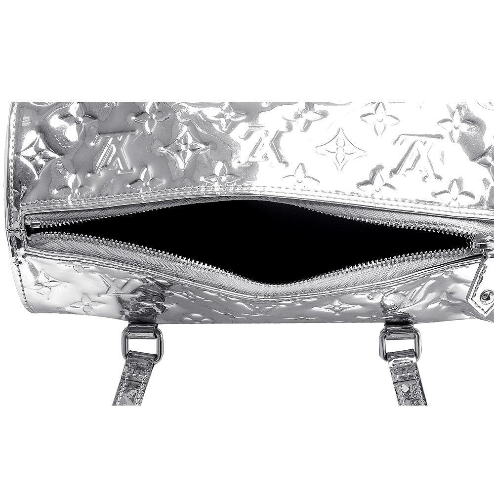 LOUIS VUITTON Monogram Miroir Papillon Handbag Dre Gold M95270 Ex