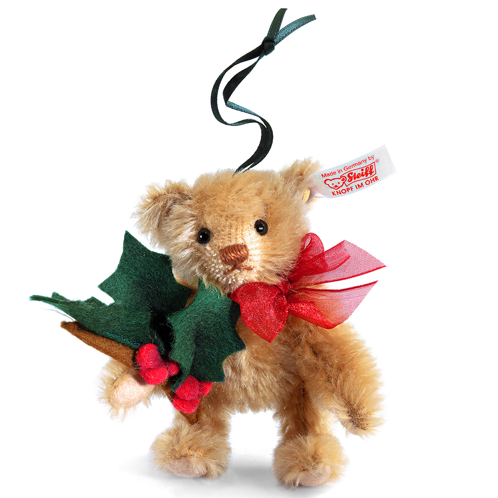 STEIFF 聖誕熊吊飾Teddy Bear Ornament限量版