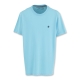 Hang Ten - 男裝 - 有機棉 圓領純色素面T-Shirt- 藍 product thumbnail 1