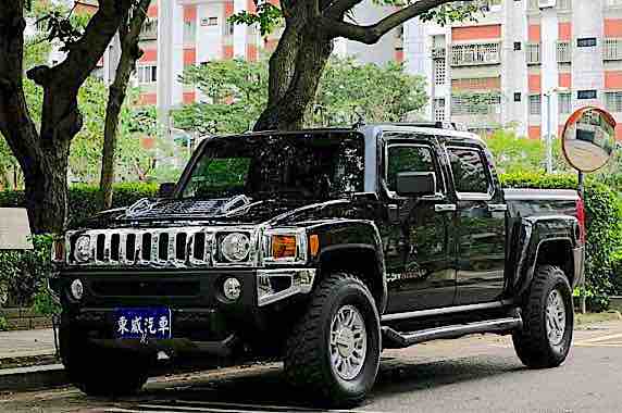 2009 HUMMER H3 SUT 四輪驅動 黑色