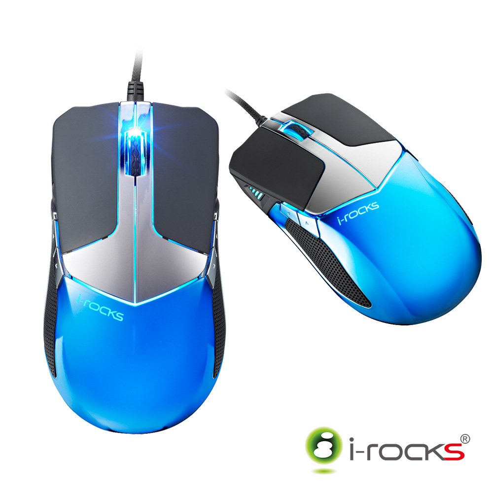 i-Rocks M20E Golem 多彩炫光RGB 3D雷射遊戲滑鼠