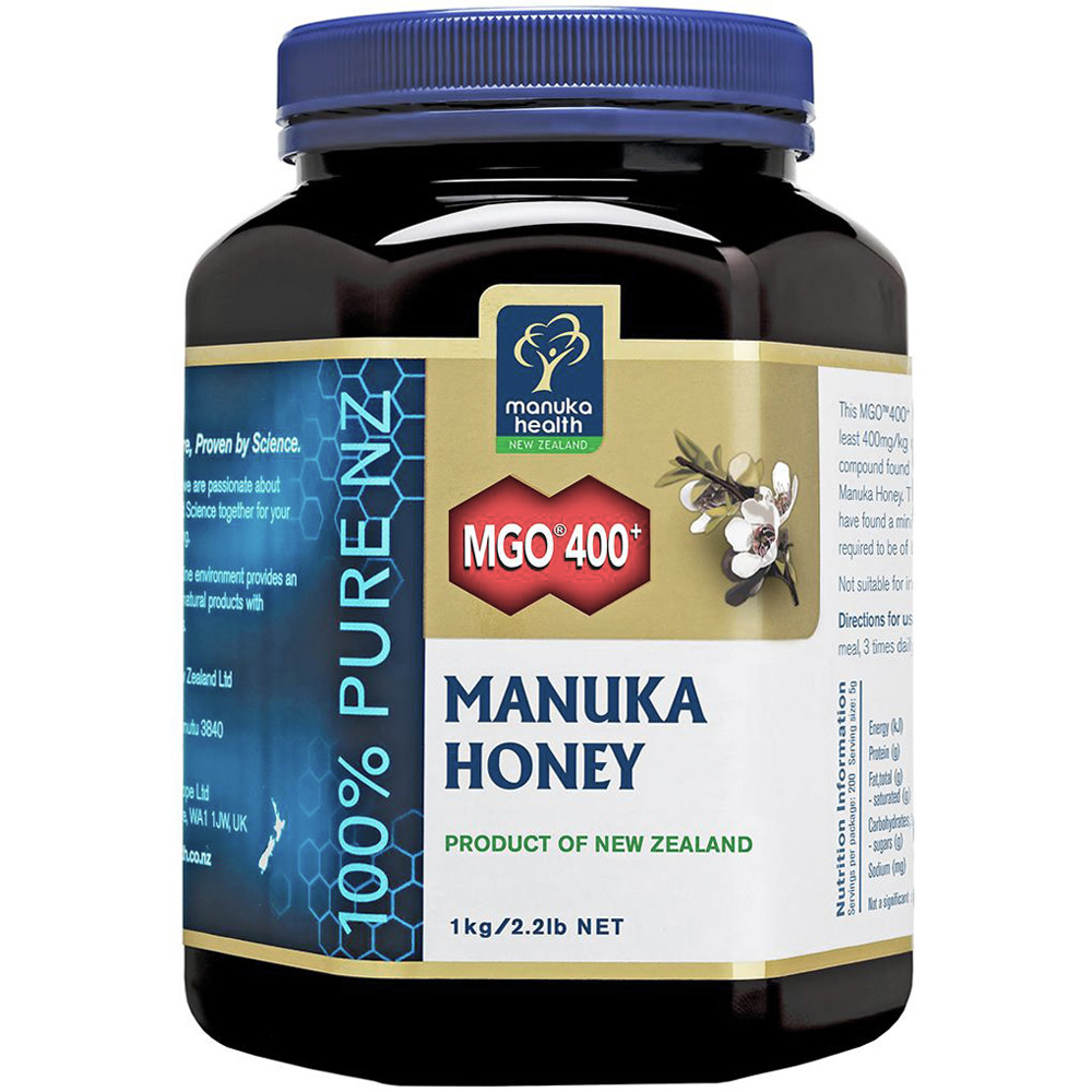 紐西蘭Manuka Health 麥蘆卡蜂蜜MGO 400+ (1kg)