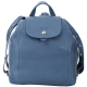 LONGCHAMP Le Pliage Cuir XS 小羊皮兩用後背包(機師藍) product thumbnail 1