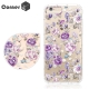 Corner4 iPhone6s / 6 PLUS 5.5吋 奧地利彩鑽防摔手機殼-紫薔薇 product thumbnail 1