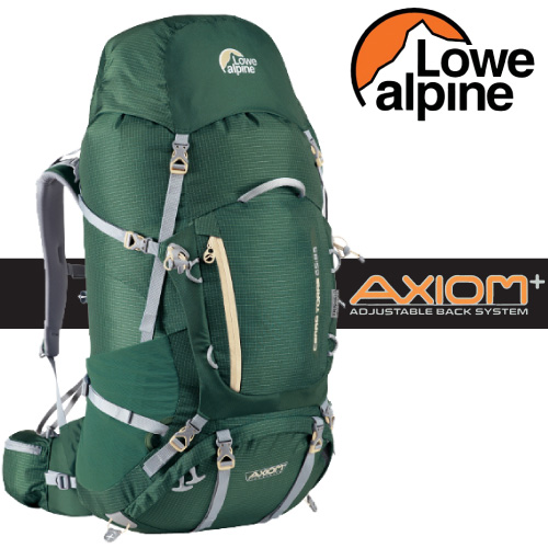 【LOWE ALPINE】Axiom Cerro Torre 65:85 健行登山背包/綠