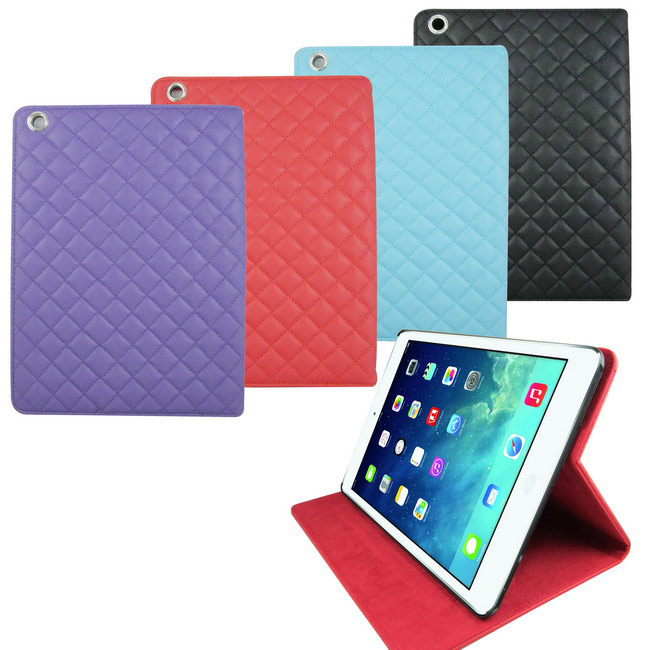 L63介棉支架iPad Air平板皮套&螢幕保護貼組