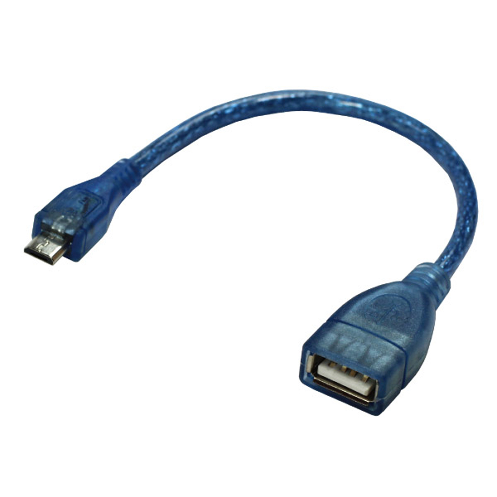 USB轉接線 - USB(母) to Micro USB(公) -Type A