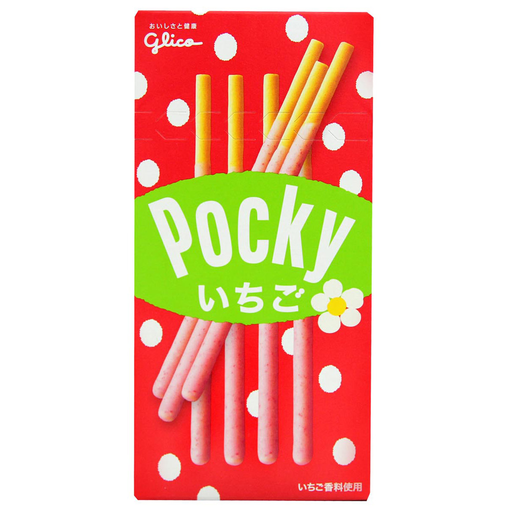 Glico固力果 Pocky草莓棒(41gx5盒)