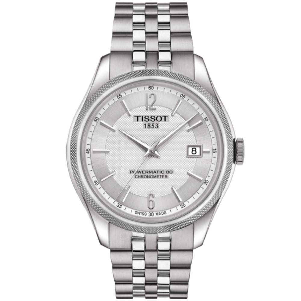 Tissot 天梭Ballade系列天文台 80小時機械腕錶  T108408110370