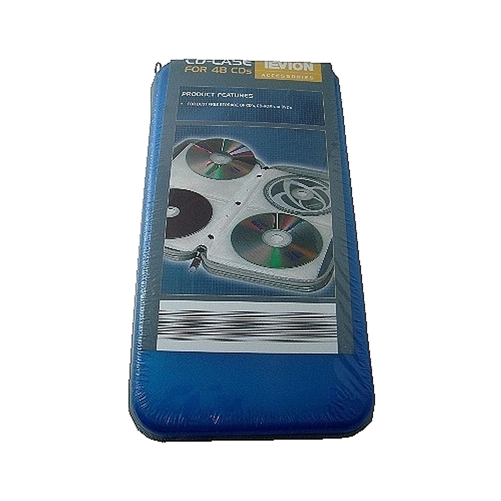 48片裝CD/DVD拉鍊式光碟收納包PE-48(3入裝)