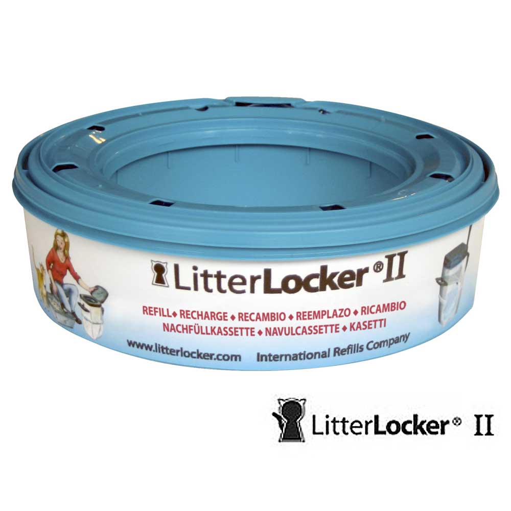 LitterLocker® II 貓咪鎖便桶抗菌塑膠匣1入
