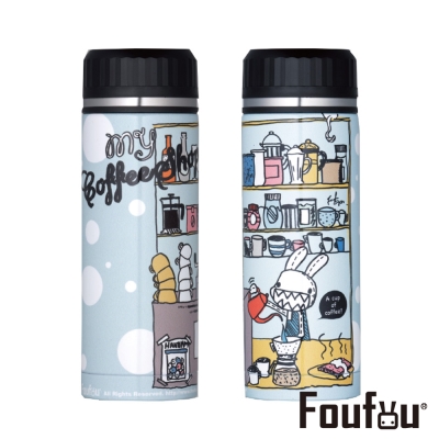 Foufou 不繡鋼保溫保冷瓶350ml-MyCoffeeShop