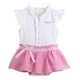【baby童衣】嬰兒包屁裙 公主褶皺花邊設計短袖寶寶連身衣 32153 product thumbnail 1