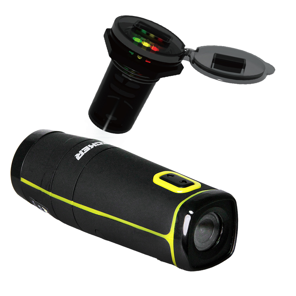 耀星 NECKER V0 高畫質運動型攝影記錄器+機車速來電UB-001