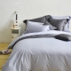 Cozy inn 極致純色-時尚紫 加大四件組 300織精梳棉薄被套床包組 product thumbnail 1