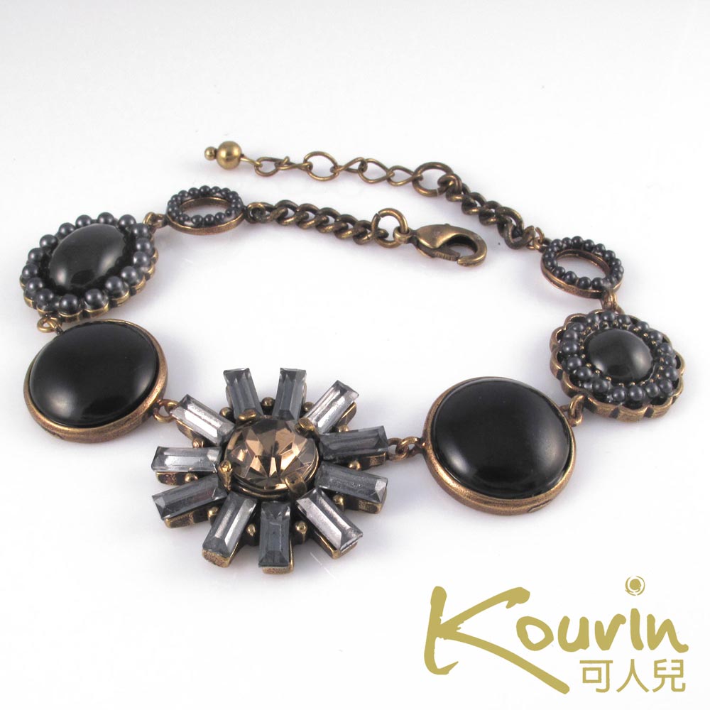 KOURIN藝術系列-巴洛克風格寶石鑲嵌手鍊