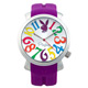 PLAYBOY 60週年紀念錶款 銀框+紫色帶/44mm product thumbnail 1
