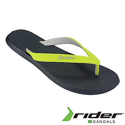 RIDER 巴西-男 R1 AD 時尚機能夾腳拖鞋 藍灰綠