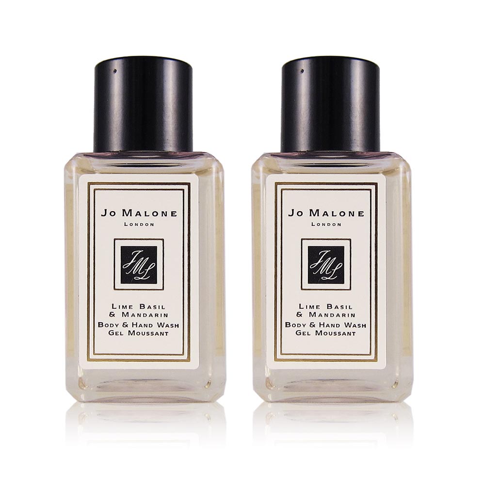 JoMalone 青檸羅勒與柑橘潔手沐浴膠 15ml x 2入