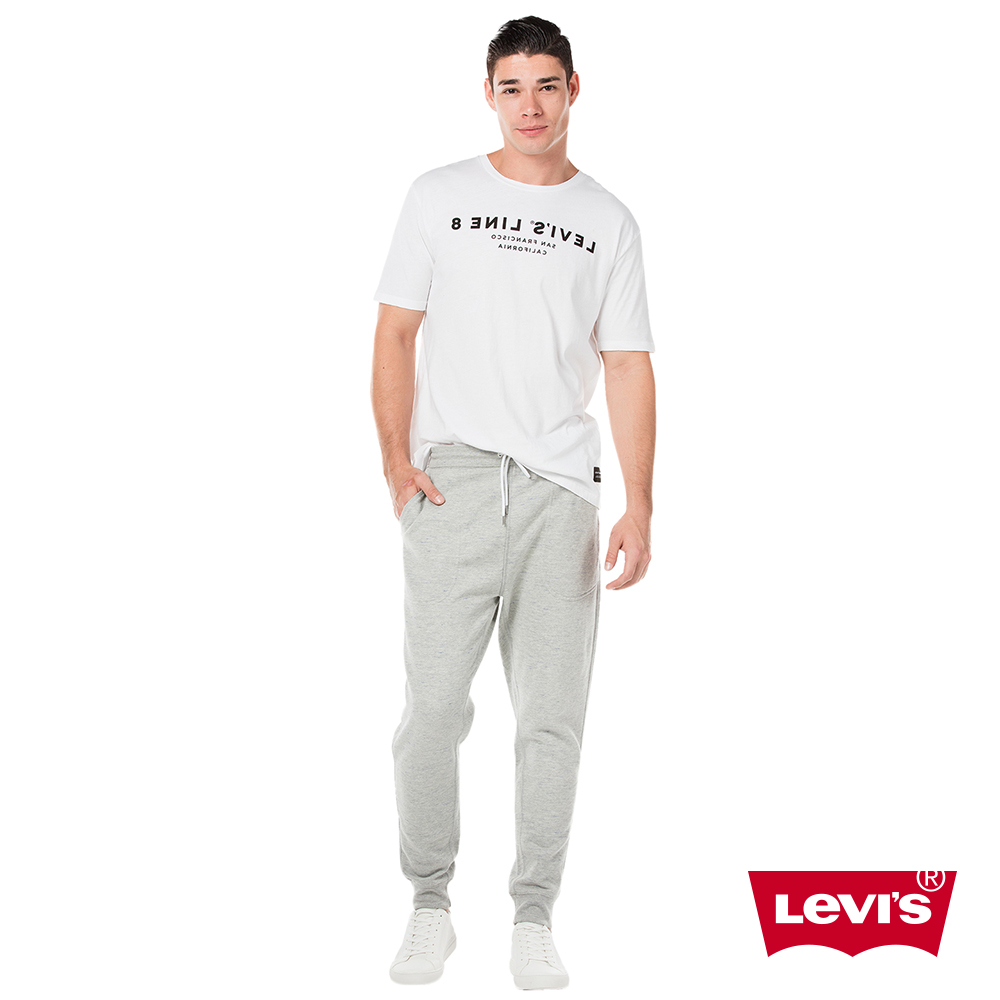 Levis 男款 休閒褲 Line 8 針織棉褲 彈性布料