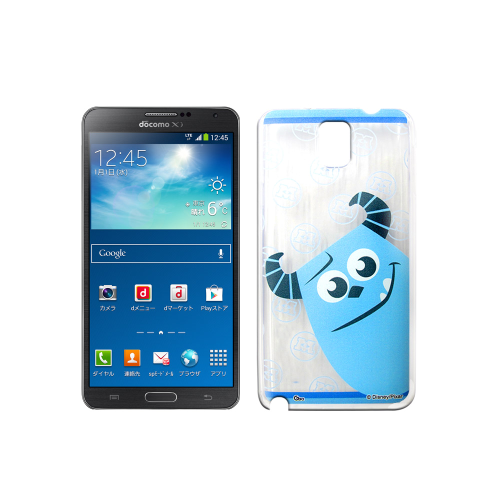 迪士尼 三星 Galaxy Note 3 大頭娃透明彩繪手機殼 product image 1