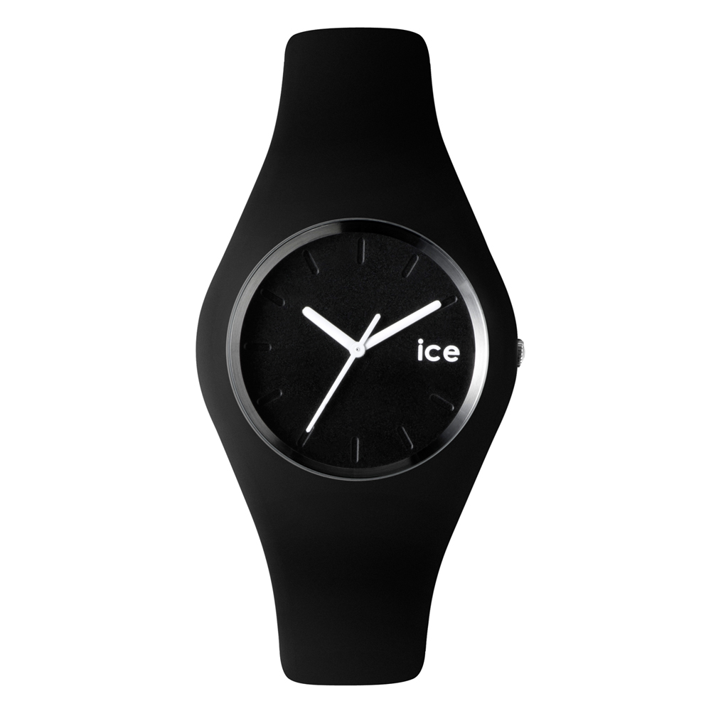 ICE Watch ICE系列  冰矽膠腕錶-黑白-(中性)/42mm