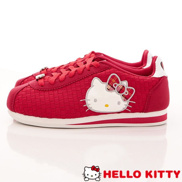 Hello Kitty-凱蒂編織休閒款-NI16150紅(女段)
