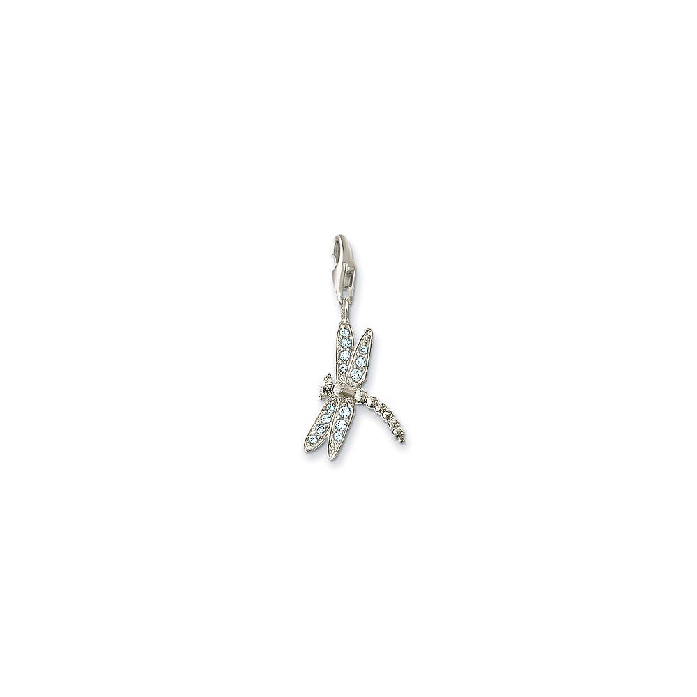 Thomas Sabo Charm Club Dragonfly 晶鑽小銀墜