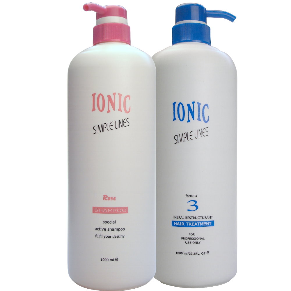 IONIC艾爾妮可 玫瑰精油洗髮精1000ml+一點靈護髮素1000ML