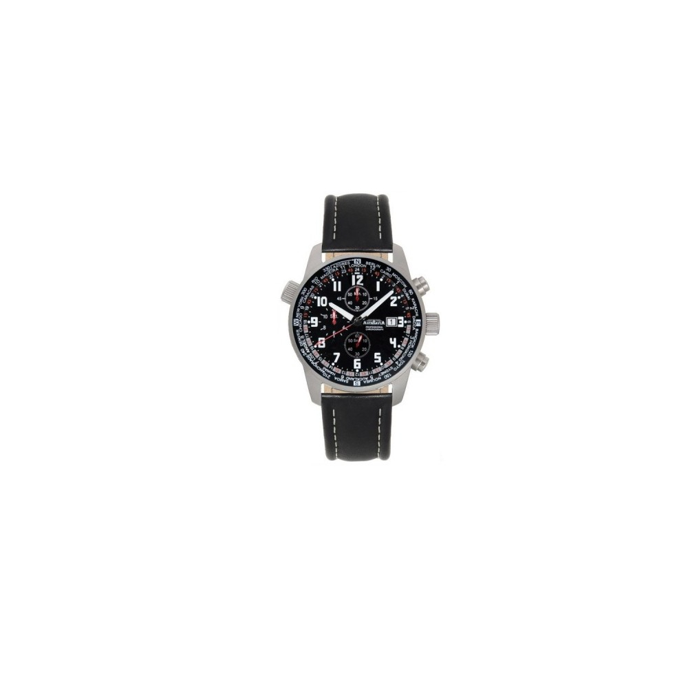AstroAvia 火海使者計時碼錶-黑/42mm
