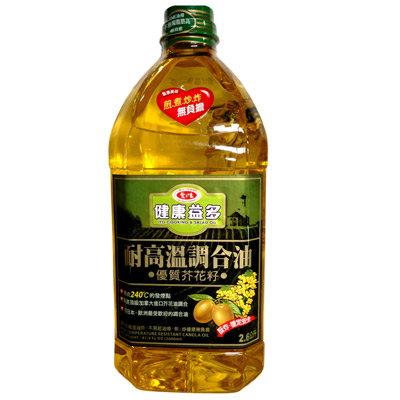 愛之味 優質芥花籽-耐高溫調合油(2.6L)