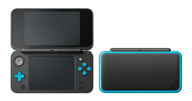 任天堂new Nintendo 2ds Ll 主機 黑 綠松色 網購4980元 Yahoo 奇摩購物中心商品編號