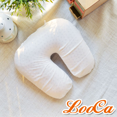 LooCa 萬用護頸U型乳膠枕1入