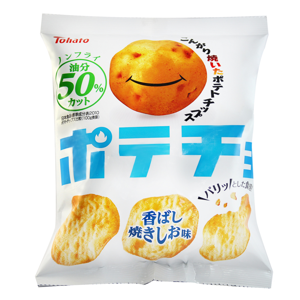 東鳩 馬鈴薯片-焦香鹽味(65g)