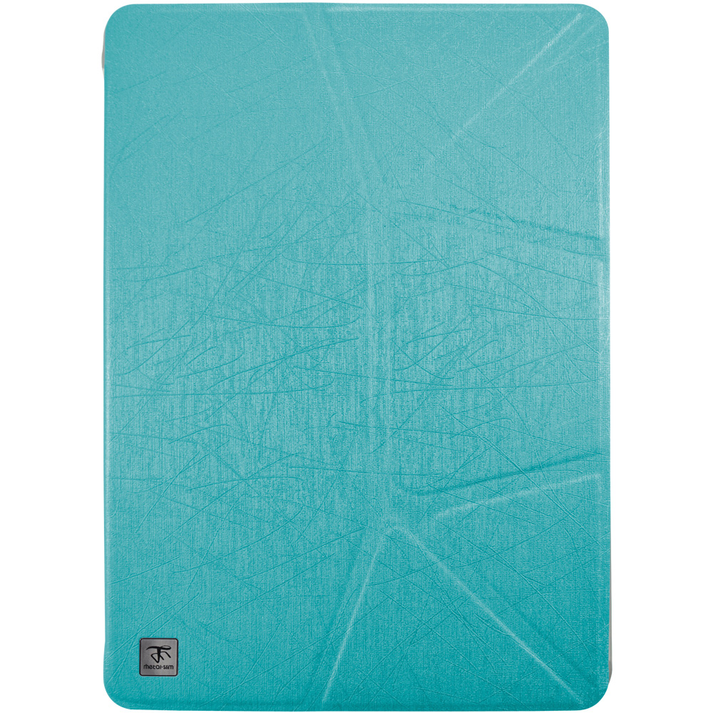 Metal-Slim Apple iPad Mini2多段折疊皮套+[贈品]鋼化保護貼