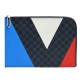 LV N41594 經典棋盤格POCHETTE GM  REGATTA系列萬用拉鍊手拿包 product thumbnail 1