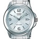 CASIO 時尚都會新風格指針錶(MTP-1215A-7A)-銀白色/38.4mm product thumbnail 1