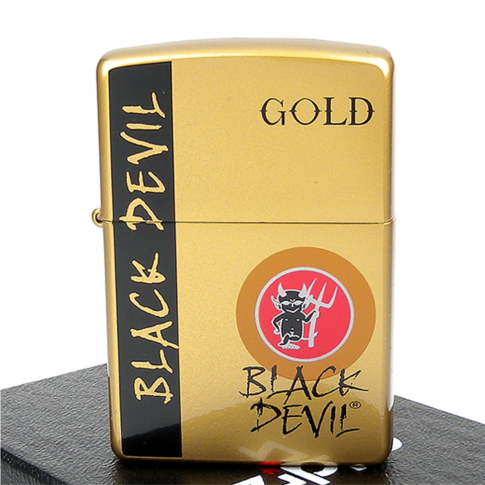 ZIPPO】日系~BLACK DEVIL 黑惡魔打火機(GOLD款) | 打火機/菸具| Yahoo